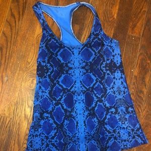 Rare snakeskin lululemom racerback tank